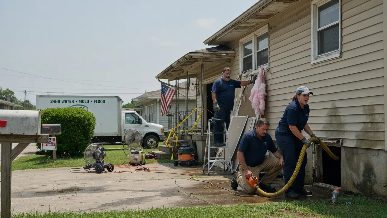 Water Damage Repair in Hudson, WY near me